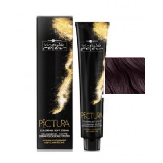 Крем-фарба для волосся Hair Company Inimitable Pictura 4.56 каштановий махагон червоний 100 мл