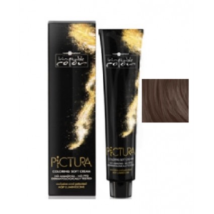 Крем-фарба для волосся Hair Company Inimitable Pictura 5.3 світло-каштановий золотистий 100 мл