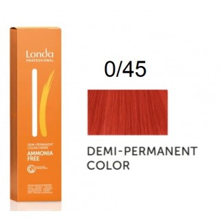 Крем-фарба Londa Professional без аміаку 0/45 Мідно-червоний 60 мл.