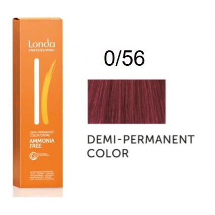 Крем-фарба Londa Professional без аміаку0/56 Червоно-фіолетовий 60 мл.