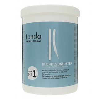 Сяюча пудра Londa Professional Blondes Unlimited Creative Lightening Powder 400 гр