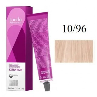 Крем-фарба для волосся Londacolor 10/96 Яскравий блонд сандре фіолетовий 60 мл.