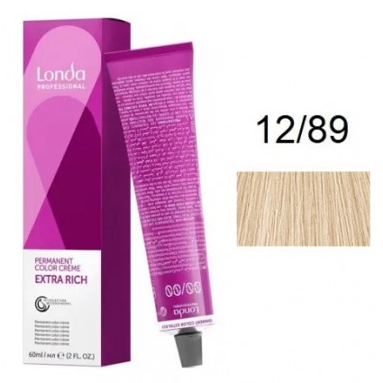 Крем-фарба для волосся Londacolor 12/89 Спеціальний блондин перлинний кандре 60 мл Крем-фарба для волосся Londacolor 12/89 Спеціальний блондин перлинний кандре 60 мл