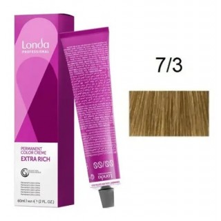 Крем-фарба для волосся Londacolor 7/3 Середній золотистий блондин 60 мл