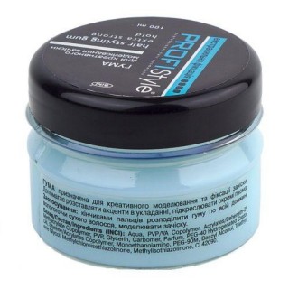 Гума для креативного моделювання зачіски екстрасильна фіксація Profistyle Styling 80 мл