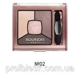BJ Smoky stories тени д/век квадро №02 (over rose) 3,2 г
