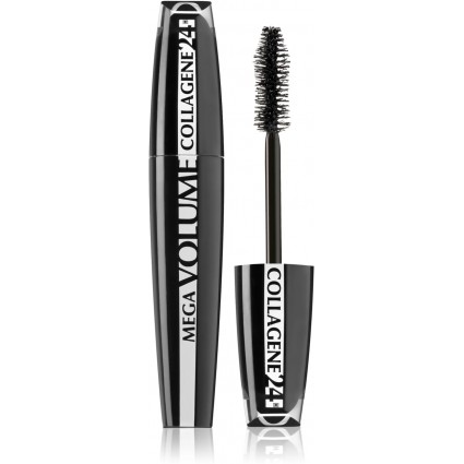 Туш для вій L'Oreal Mega Volume Collagene 24H Black Smoke 10мл