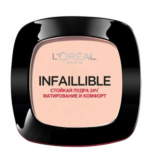 Loreal Infaillible пудра 24 години №123 (warm vanilla) 9 г