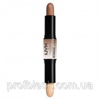 NYX Двойной карандаш д/контурирования Wonder Stick №01 (light)