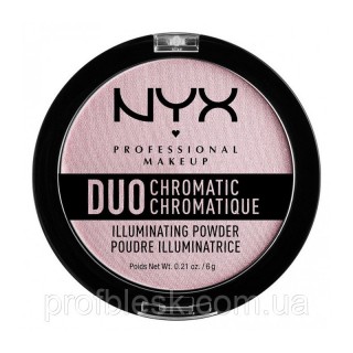NYX Пудра-хайлайтер Duo chromatic №02 6 г