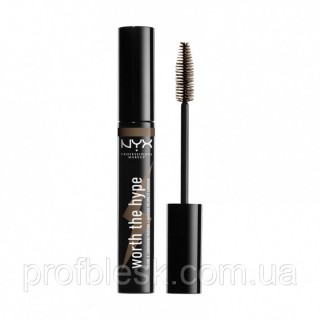 NYX Тушь Worth the hype Brownish Black 7 мл
