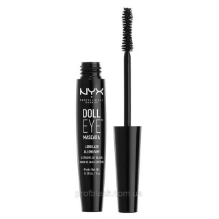 NYX Тушь Doll Eye Long Lash Black 8 г