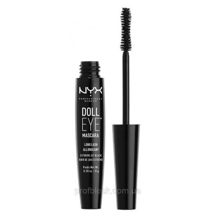 NYX Тушь Doll Eye Long Lash Black 8 г