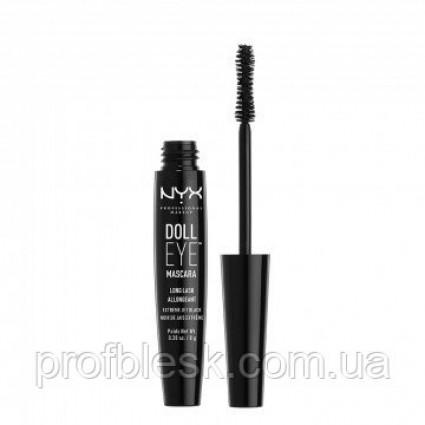 NYX Тушь Doll Eye Mascara Waterproof 8 г NYX Тушь Doll Eye Mascara Waterproof 8 г