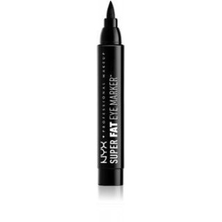 NYX Маркер д/глаз толстый Super Fat Eye Marker (Carbon black)