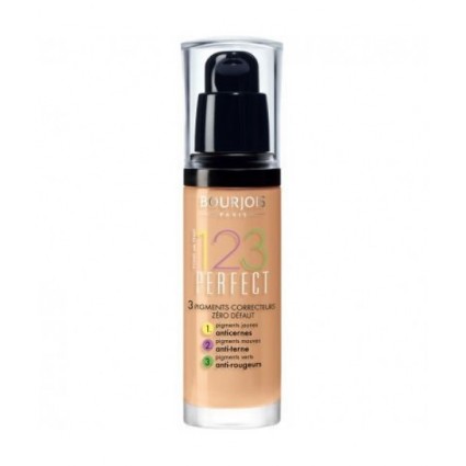 Тональна основа Bourjois 123 Perfect №55 (dark beige) 30 мл
