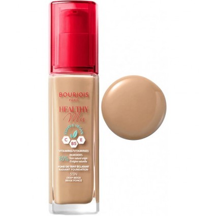 Тональний крем BJ Healthy mix radiance reveal  №55 (dark beige) 30 мл