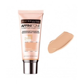 Тональний крем Maybelline New York Affinitone №24 (golden beige) 30 мл