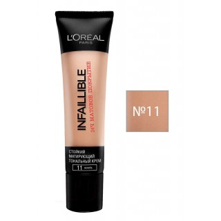 Loreal Infaillible 24H тон. крем №11 (ваніль) 35 мл