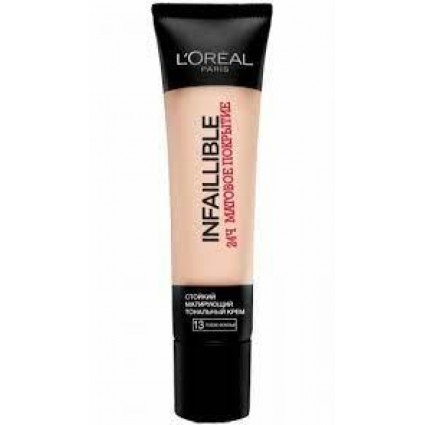 Loreal Infaillible 24H тон. крем №13 (розово-бежевый) 35 мл