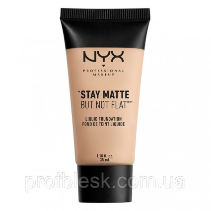 NYX Тональная основа Stay Matte but not flat №16 (Porcelain) 35мл NYX Тональная основа Stay Matte but not flat №16 (Porcelain) 35мл