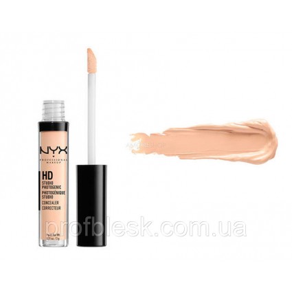 NYX Консилер жидкий HD 01 (Porcelain) 3 г NYX Консилер жидкий HD 01 (Porcelain) 3 г