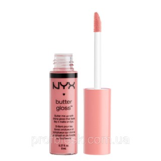 NYX Блеск Butter gloss №05 (creme brulee) 8 мл