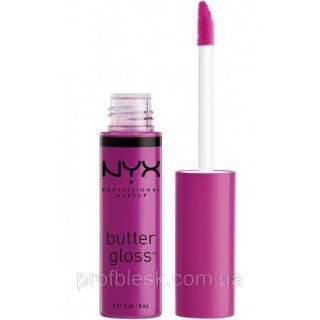 NYX Блеск Butter gloss №21 (raspberry tart) 8 мл
