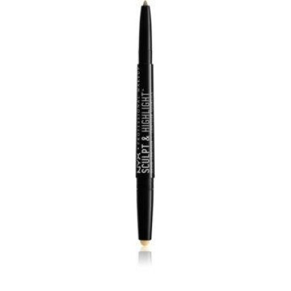 NYX К-ш для контурирования бровей Sculpt&Hightlight №01 (blonde)