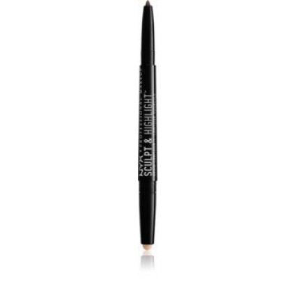 NYX К-ш для контурирования бровей Sculpt&Hightlight №05 (brunette)