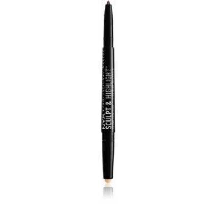 NYX К-ш для контурирования бровей Sculpt&Hightlight №02 (taupe)