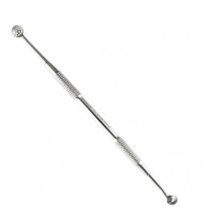 Ложка косметологічна Staleks Pro Expert 20 Type 2 Уно+кругла шумівка 15 отворів ZE-20/2