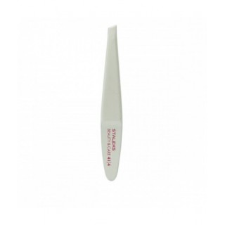 Пінцет для брів Staleks BEAUTY&CARE 41 Type 4 вузькі скошені крайки TBC-41/4