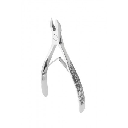 Кусачки професійні для шкіри Staleks Pro Exclusive 20 10 мм Zebra NX-20-10