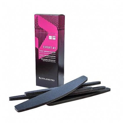 Набір змінних файлів для пилки півмісяць (шліфувальник на пінній основі) EXPERT 41/100 грит (10 штук) Набір змінних файлів для пилки півмісяць (шліфувальник на пінній основі) EXPERT 41/100 грит (10 штук)