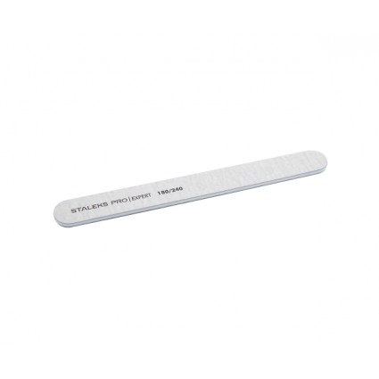 Пилка мінеральна пряма Staleks Expert 180/240 гритів