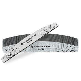 Пилка півмісяць мінеральна Staleks Pro EXPERT 40 150/150 грит