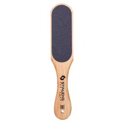 Терка для стоп дерево Staleks Pro BEAUTY&CARE 10 Type 1 100/180 ABC 10/1
