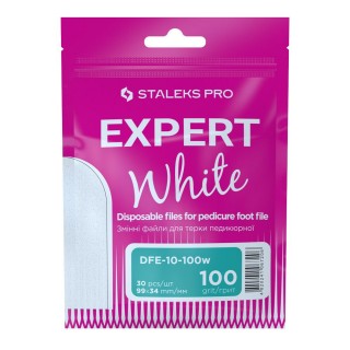 Набір змінних файлів для тертя педикюрної Staleks Pro Expert 10 100 грит 30 штук DFE-10-100