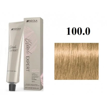 Стійка перманентна крем-фарба indola 100.0 Ультра натуральний блонд Blonde Expert 60 мл Стійка перманентна крем-фарба indola 100.0 Ультра натуральний блонд Blonde Expert 60 мл