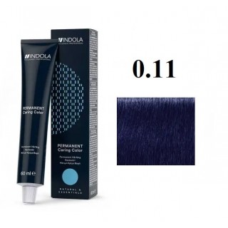 Стійка перманентна крем-фарба Indola 0.11 Інтенсивний попелястий мікстон 60 мл