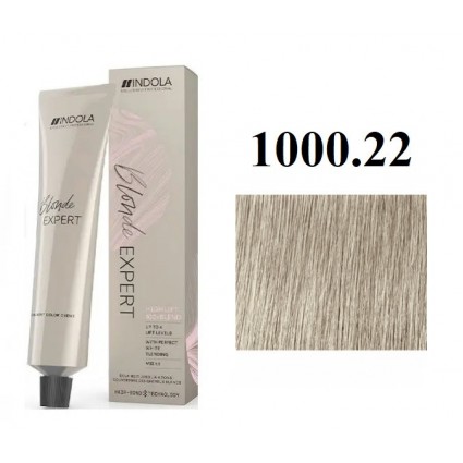 Стійка перманентна крем-фарба indola 1000.22 (H.22) Натуральний перламутровий 60 мл