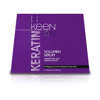 Ампульна сироватка для об'єму волосся Keen Keratin Volumen Serum (7 ампул по 10 мл)