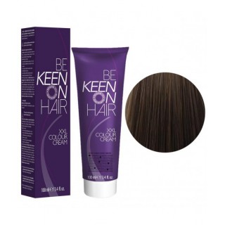 Крем-фарба для волосся Keen Colour Cream 7.1 середньо-русявий попелястий 100 мл