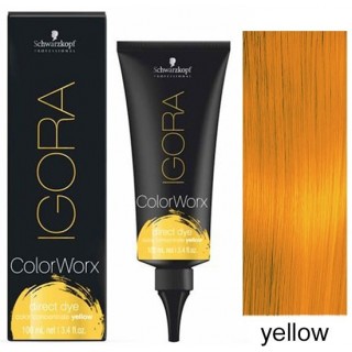 Фарба для волосся прямої дії Schwarzkopf Igora Color Worx (жовтий) 100 мл