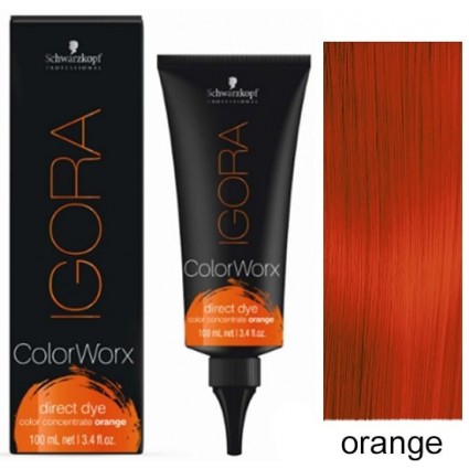 Фарба для волосся прямої дії Schwarzkopf Igora Color Worx Помаранчевий 100 мл