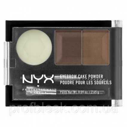 NYX Набор для бровей Eyebrow Cake Powder №5 (Brunette) 2,65 г NYX Набор для бровей Eyebrow Cake Powder №5 (Brunette) 2,65 г