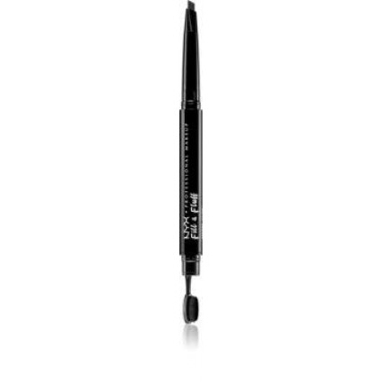 NYX К-ш-помада для бровей Fill & Fluff Eyebrow Pomade Pencill №08 (black)