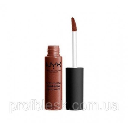NYX Помада матовая Soft matte lip cream METALLIC №12 (Dubai) 6,7 мл