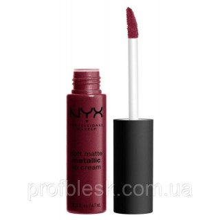 NYX Помада матовая Soft matte lip cream METALLIC №02 (Copenhagen) 6,7 мл
